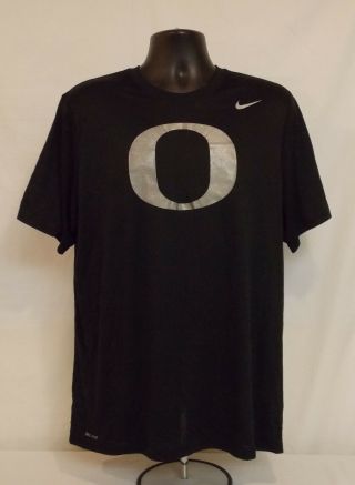 Oregon Ducks Nike Team Issued Dri - Fit Exclusive Short Sleeve Shirt 4 Men 