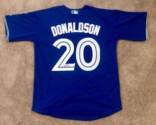 Josh Donaldson Signed Toronto Blue Jays Jersey  Nl Mvp