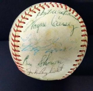 1966 Chicago White Sox team signed baseball 4