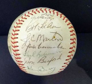 1966 Chicago White Sox team signed baseball 5
