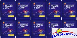 (10) 2019 Panini Fifa Women’s World Cup Soccer France Packs - 50 Stickers