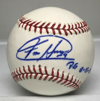Felix Hernandez " 2012 Perfect Game " Signed Baseball Auto Psa/dna Mariners