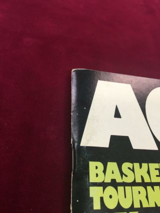 1976 ACC Basketball Tournament Capital Centre UVA Champions No Label (D6) 3