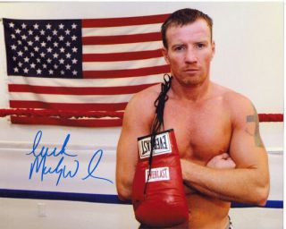 Micky Ward Irish Boxer Signed 8x10 Photo With