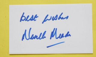 Boxing: Neville Meade Of The United Kingdom Autographed Card
