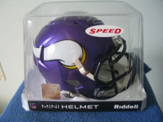 John Randle Autographed Minnesota Vikings Mini Helmet signed Minneapolis 02/18 4