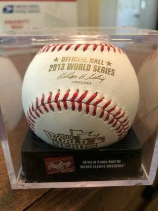 2013 World Series Ball | Boston Red Sox | Game 6