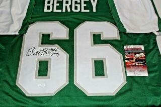 Bill Bergey Signed Autographed Philadelphia Eagles Throwback Jersey JSA 2 4