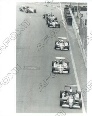 1987 Detroit Mi The Grand Prix Vee Race In Downtown Detroit Press Photo