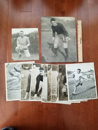 11 1929 To 1931 Syracuse Football Photographs From Player George Ellert