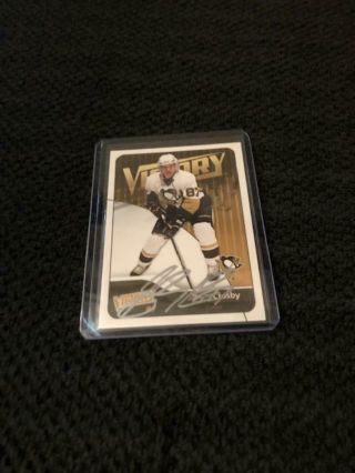 Sidney Crosby Hand Signed Pittsburgh Penguins Hockey Card