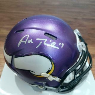 Adam Thielen Autographed Signed Minnesota Vikings Mini Helmet W/total Sports