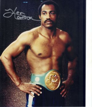 Deceased Boxing Hall Of Famer Ken Norton Authentic Autographed 8 X 10 Ali