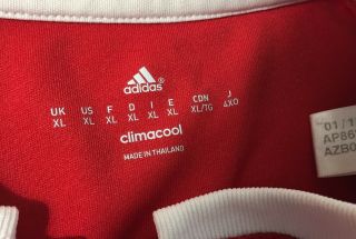 Nottingham Forest 2016 2017 Football Soccer Shirt Jersey Trikot Adidas Men Xl