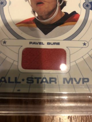 2002 - 03 Pavel Bure BAP Ultimate Memorabilia All Star MVP Game - Jersey card 3