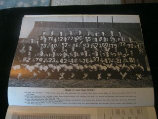 Green Bay Packers 1965 yearbook 2