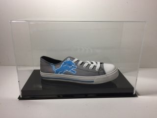 Shoe Display Case Single Up To Size 17 Black Base 85 Uv Filtering Acrylic