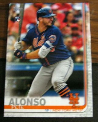 2019 Topps Series 2 475 Pete Alonso Rc Mets Nm - Mt