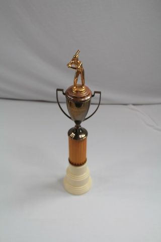 Large Vintage Baseball Trophy - Over 17 " Tall