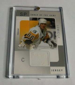 R9156 - Mario Lemieux - 2000/01 Sp Game - Tools Of The Game - Jersey -