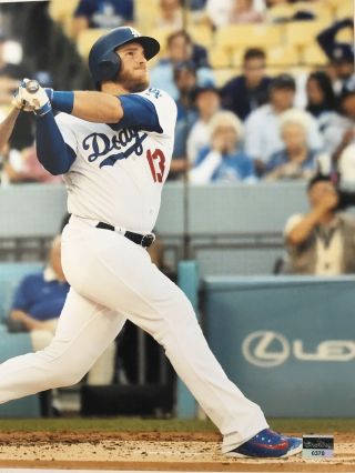 MAX MUNCY DODGERS STAR SIGNED 16X20 PHOTO PSA / DNA 5