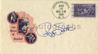 Reggie Smith - Autographed 1939 " 100 Years Of Baseball " - First Day Cover