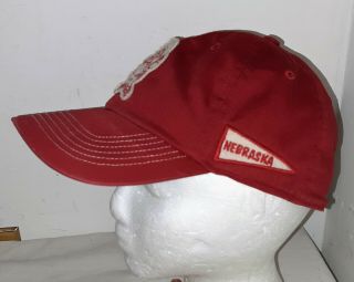 Nebraska Cornhuskers Herbie Husker Football hat cap by College Vault Size Small 2