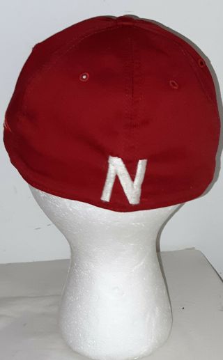 Nebraska Cornhuskers Herbie Husker Football hat cap by College Vault Size Small 3