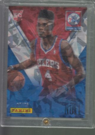 2013 - 14 Panini Fathers Day Cracked Ice 39 Nerlens Noel Rc /25 Rookie Card