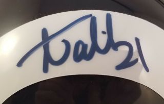 Aqib Talib Autographed Signed Mini Helmet LA Rams JSA 2
