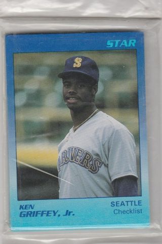 1989 Star Co.  Ken Griffey Jr.  11 Card Set Seattle Mariners Hof 3146b