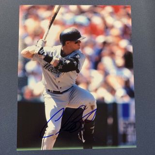 Craig Biggio Signed 8x10 Photo Houston Astros Hall Of Fame Legend Autograph