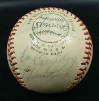 EARLY 1970 ' S MONTREAL EXPOS TEAM AUTOGRAPHED BASEBALL BY 21 2