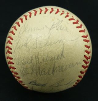 EARLY 1970 ' S MONTREAL EXPOS TEAM AUTOGRAPHED BASEBALL BY 21 6