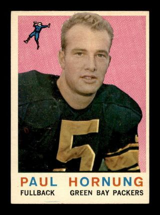 1959 Topps 82 Paul Hornung Exmt X1028387