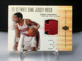 Damon Stoudamire 2000 - 01 Upper Deck Ud Ultimate Game Jersey Patch