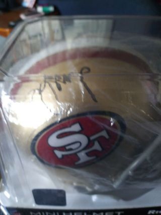 Steve Young Signed San Francisco 49ers Mini Helmet jsa cert 2
