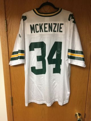 Rare Green Bay Packers Jersey 34 Mike Mckenzie Size Adult 4xl / 60 " Chest