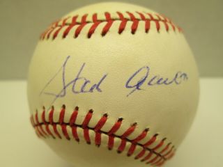 Hank Aaron Signed Autographed Official National League Baseball