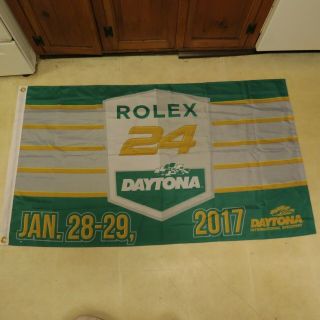Rolex 24 Daytona Flag Jan.  28 - 29 2017 3 
