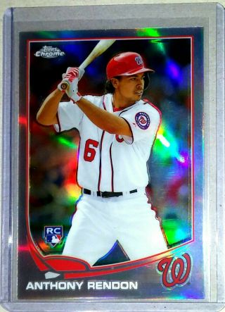 Anthony Rendon 2013 Topps Chrome Refractor 128 Rc