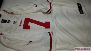 Nike Onfield San Francisco 49ers Colin Kaepernick 7 Mens Xxl/2xl White Jersey