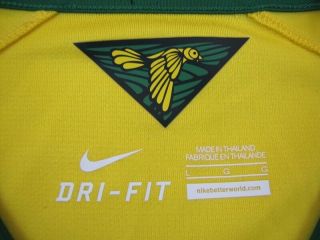 Brazil 10 Neymar 2014 World Cup 2016 Nike Shirt Camiseta Maglia Jersey Large L