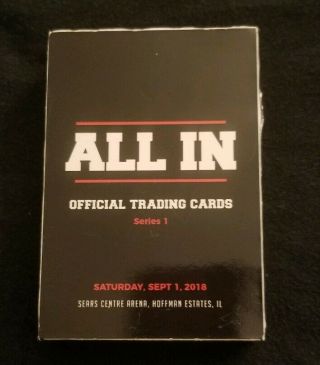 All In Trading Cards Complete Set Aew All Elite Wrestling