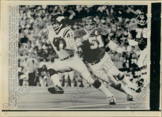 1973 Minnesota Vikings John Gilliam Runs Vs Kansas City Chiefs Press Photo