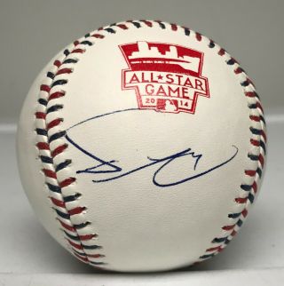Yu Darvish Signed 2014 All Star Game Baseball Autographed Auto Jsa Rangers
