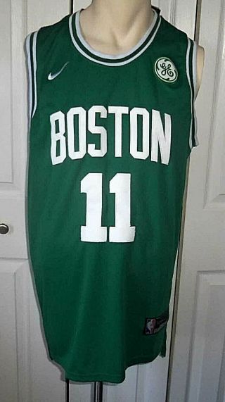 Celtics KYRIE IRVING signed basketball jersey size XL w/COA 3