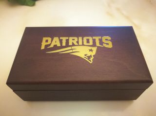 Pure Wood 2016 Patriots Championship Ring Box