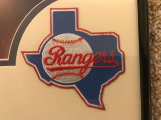 Nolan Ryan bloody lip Texas Rangers 16x20 print framed 2
