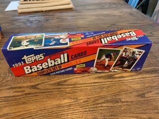 1993 Topps Major League Baseball Cards Complete Set